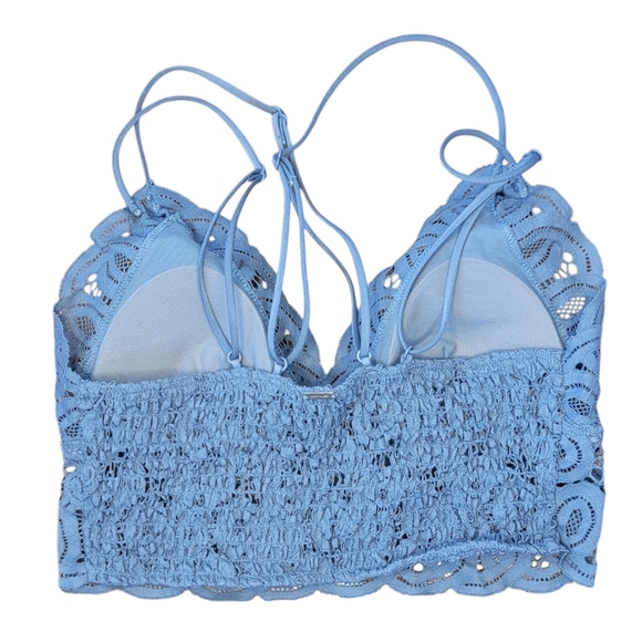 Light blue lace bralette Victoria's Secret PINK - Picture 2 of 3